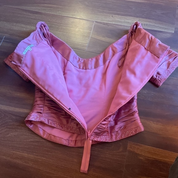 MARISA BARATELLI FORMAL BLOUSE size 10 - Picture 4 of 7